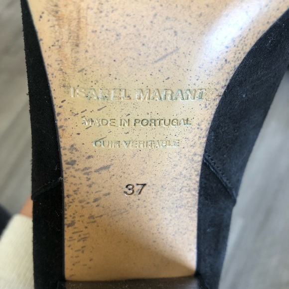 Isabel Marant Booties, Size 37 (Fits Women’s Size 6), Preloved, Color Black - Picture 5 of 7
